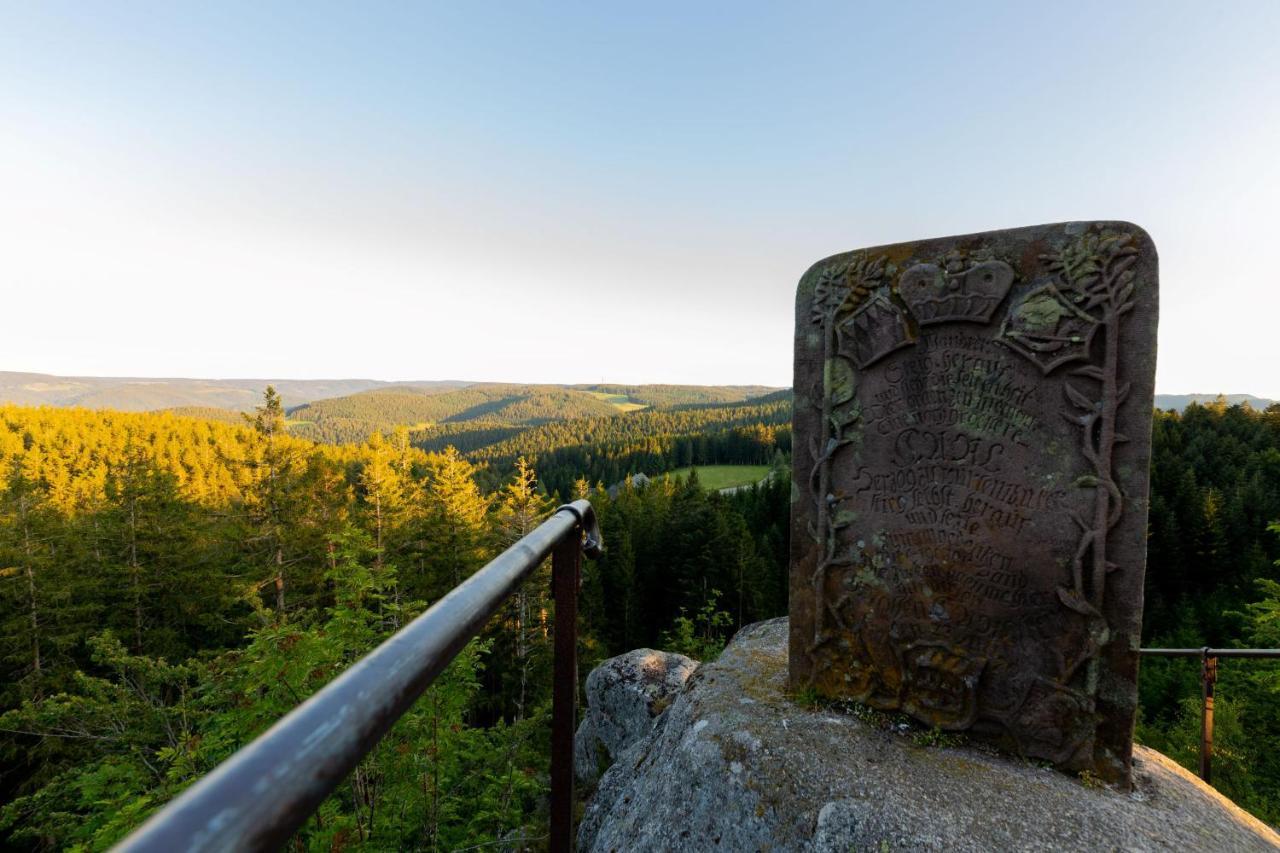 Hotel Schoene Aussicht Hornberg Exteriér fotografie