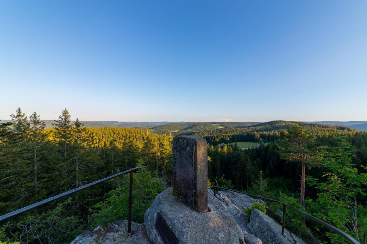 Hotel Schoene Aussicht Hornberg Exteriér fotografie